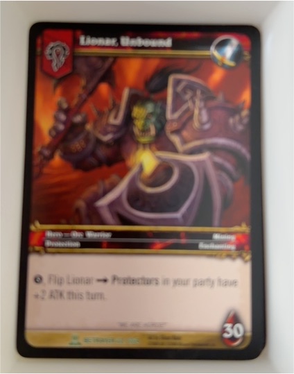 World of Warcraft TCG Lionar, Unbound #22/264 — front