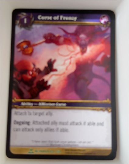 World of Warcraft TCG Curse of Frenzy #109/264 — front