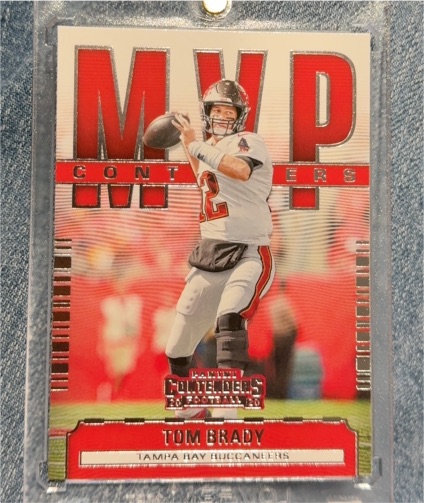 2020 Panini Contenders MVP Contenders #MC-TBR Tom Brady — front