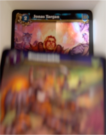 World of Warcraft TCG #104 Jonas Targan — front