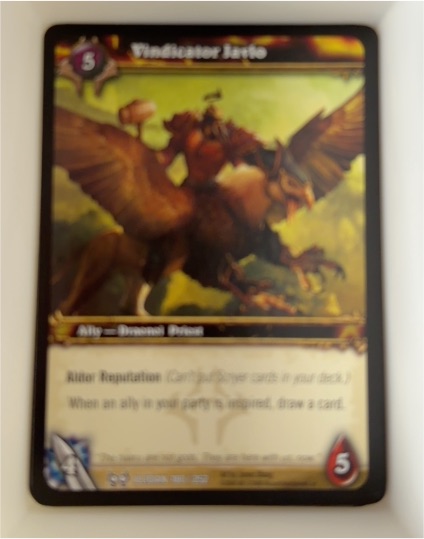 World of Warcraft TCG Vindicator Javlo - Hunt for Illidan 180/252 — front