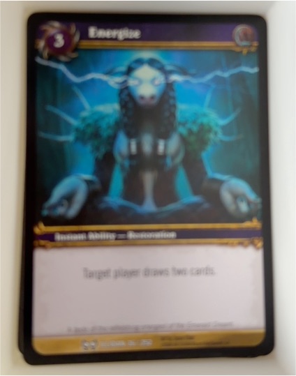 World of Warcraft TCG The Hunt for Illidan #26/252 Energize — front