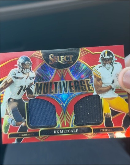 2025 Panini Select Multiverse #MVJ-DKM DK Metcalf — front