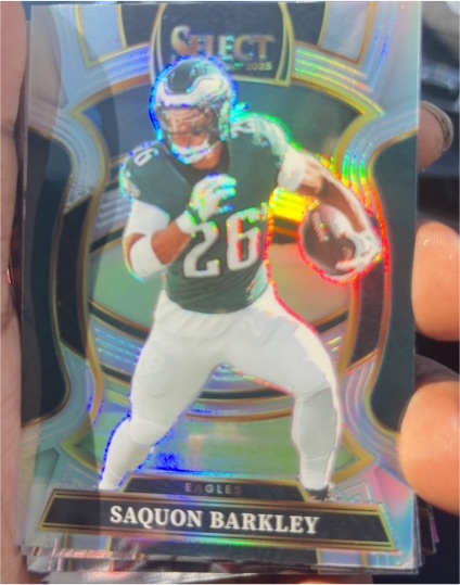 2025 Panini Select #90 Saquon Barkley — front