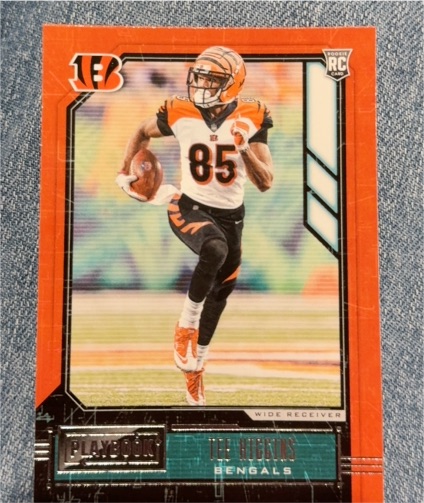 2020 Panini Playbook #110 Tee Higgins — front