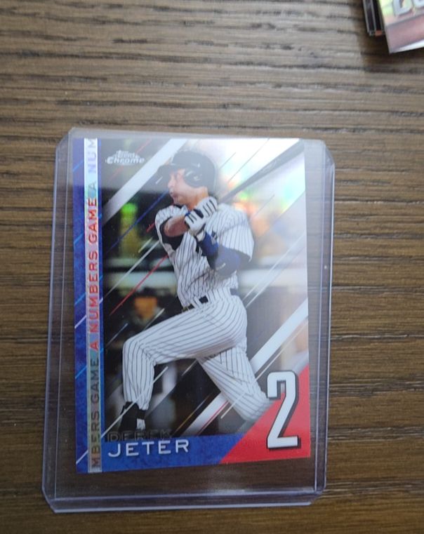 2020 Topps Chrome Update Series - Target A Numbers Game #NGC-22 Derek Jeter — front