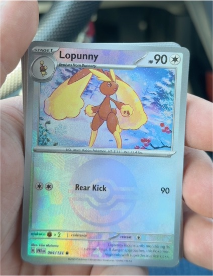 2016 Pokémon #084 Lopunny — front