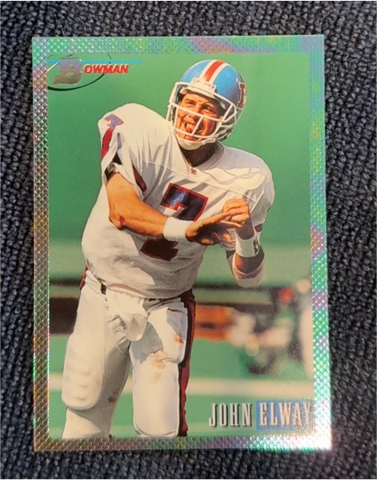 1993 Bowman #400 John Elway — front