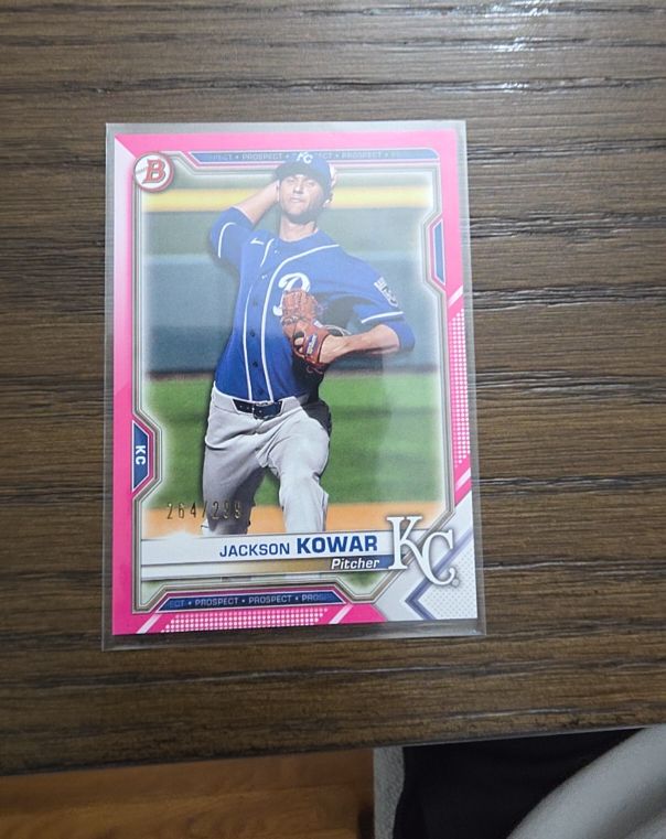 2022 Bowman #40 Jackson Kowar — front