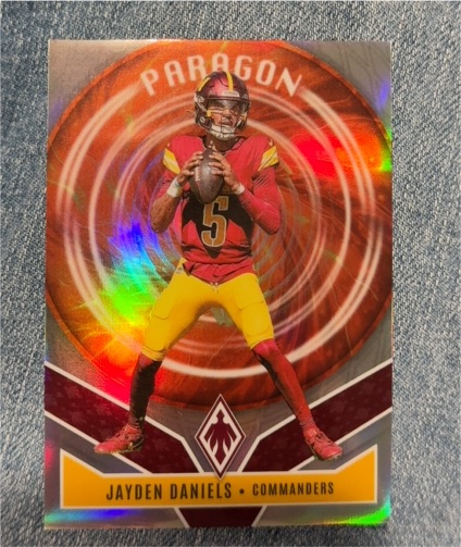 2025 Panini Phoenix #1 Jayden Daniels Paragon — front