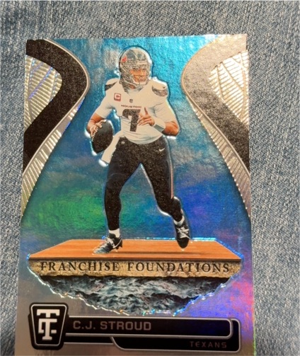 2024 Panini Totally Certified #3 C.J. Stroud Franchise Foundations Mirror — front