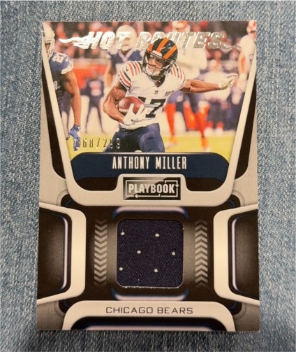2020 Panini Playbook Hot Routes #HR-AM Anthony Miller — front