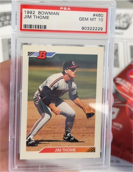 1992 Bowman #460 Jim Thome — front