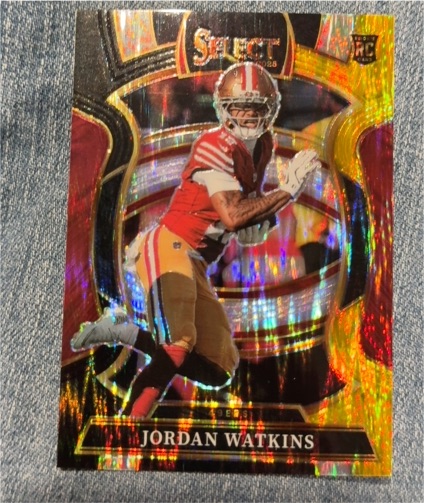 2025 Panini Select #18 Jordan Watkins — front