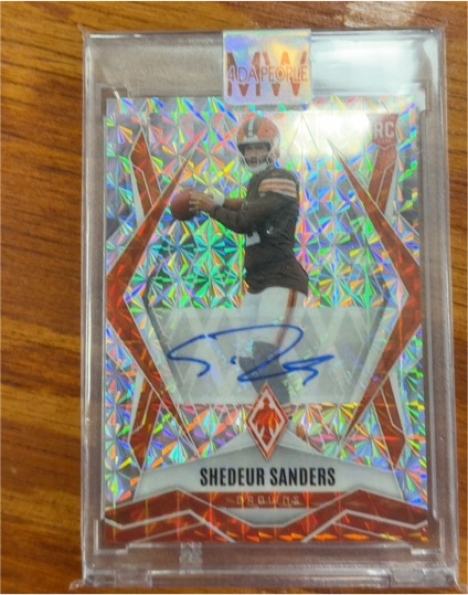 2025 Panini Phoenix #154 Shedeur Sanders — front