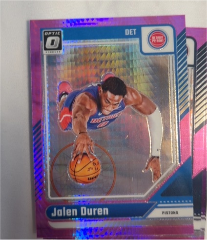 2024-25 Panini Donruss Optic #89 Jalen Duren — front