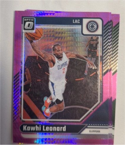 2024-25 Panini Donruss Optic #141 Kawhi Leonard — front