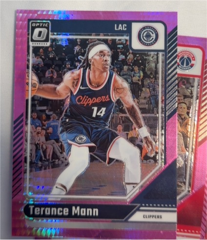 2024-25 Panini Donruss Optic #156 Terance Mann — front