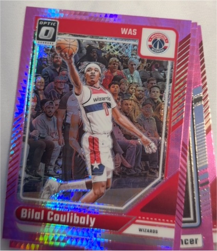 2024-25 Donruss Optic #63 Bilal Coulibaly — front