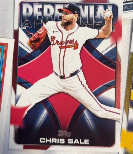 2026 Topps Series 1 Perennial All Stars #PAS-22 Chris Sale — front