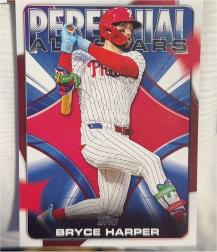 2026 Topps Series 1 Perennial All-Stars #PAS-10 Bryce Harper — front