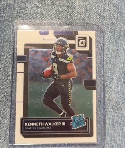 2022 Panini Donruss Optic #218 Kenneth Walker III — front