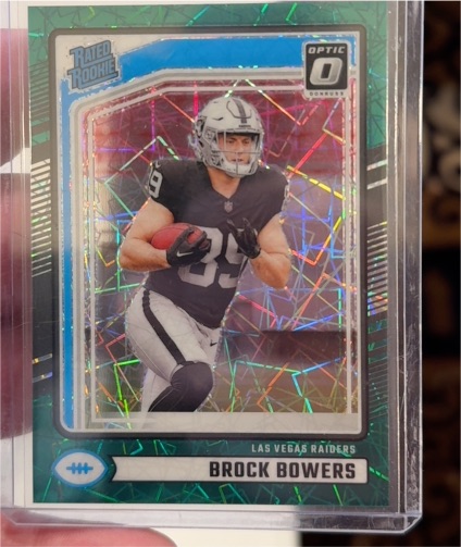 2024 Donruss Optic #394 Brock Bowers — front