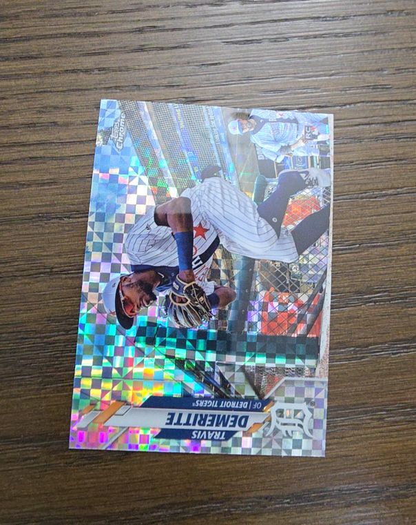 2020 Topps Chrome #26 Travis Demeritte — front