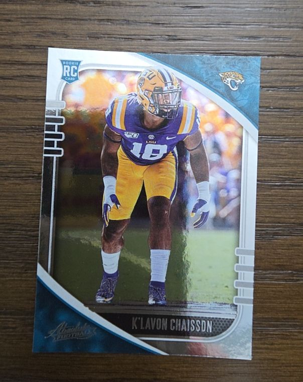 2020 Panini Absolute #173 K'Lavon Chaisson Rookie Card Jacksonville Jaguars — front