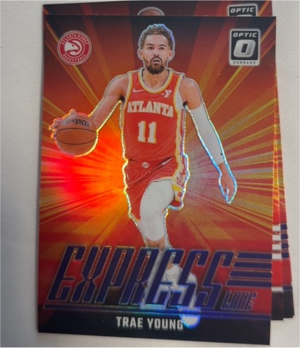 2024-25 Panini Donruss Optic #5 Trae Young Express Lane — front