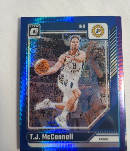 2024-25 Panini Donruss Optic #67 T.J. McConnell — front