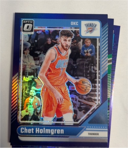 2024-25 Panini Donruss Optic #23 Chet Holmgren — front