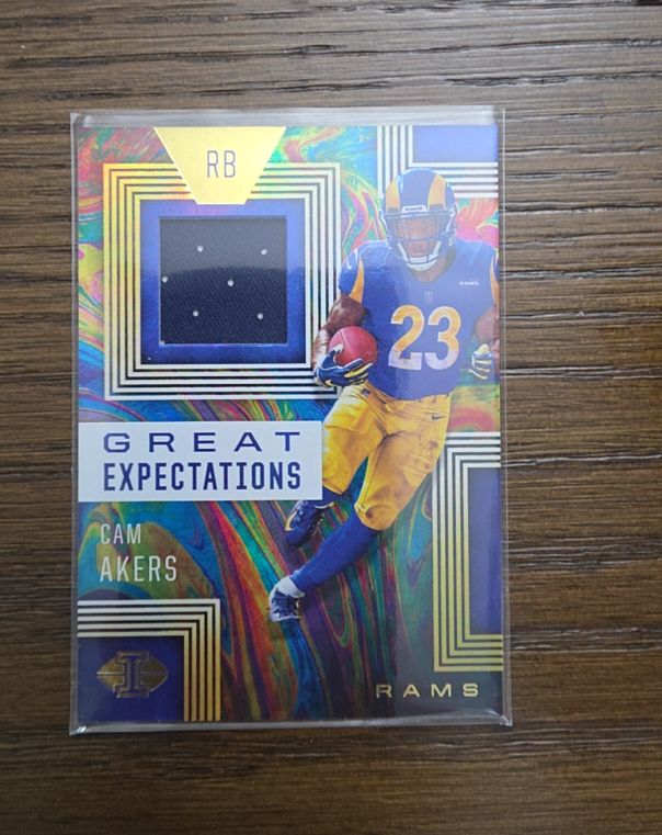 2020 Panini Illusions Great Expectations #GE12 Cam Akers — front
