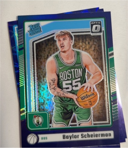 2024-25 Panini Donruss Optic #263 Baylor Scheierman — front