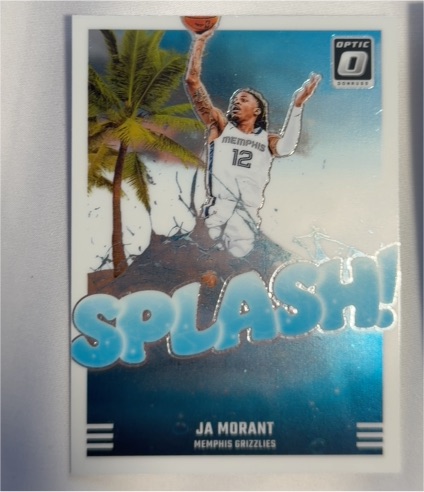 2024-25 Donruss Optic #15 Ja Morant Splash! — front