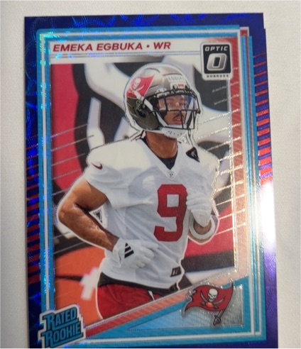 2025 Panini Donruss Optic #265 Emeka Egbuka — front
