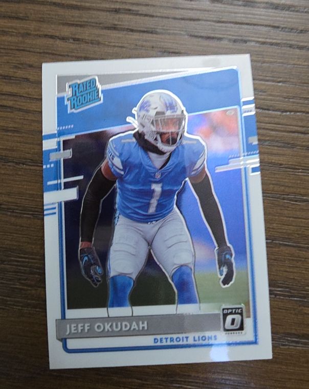 2020 Panini Donruss Optic #193 Jeff Okudah — front