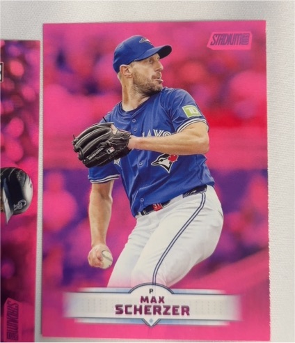 2025 Topps Stadium Club #136 Max Scherzer — front
