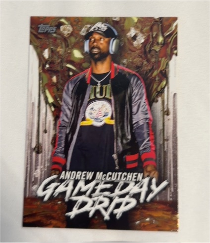 2026 Topps Series 1 #GD-19 Andrew McCutchen Gameday Drip — front