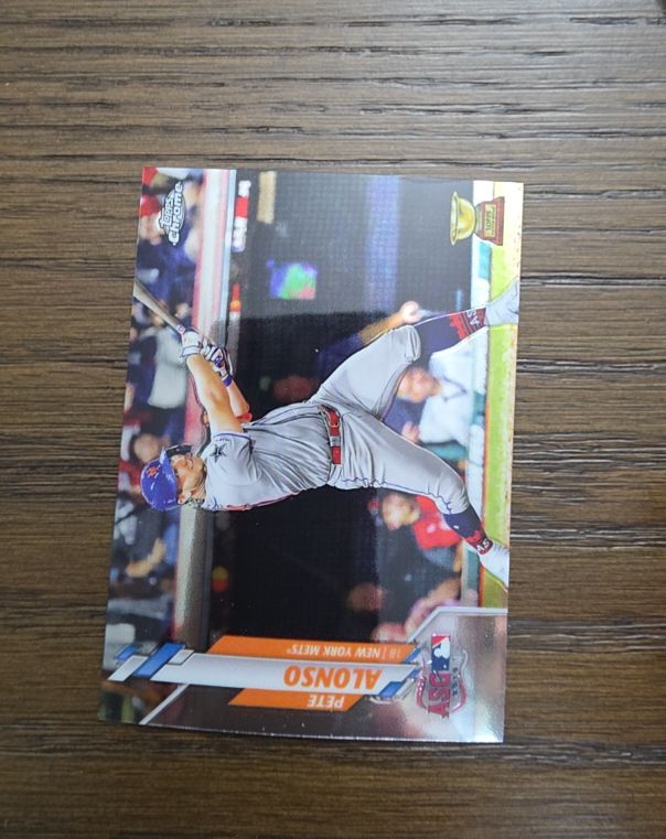 2020 Topps Chrome Update #U-84 Pete Alonso — front