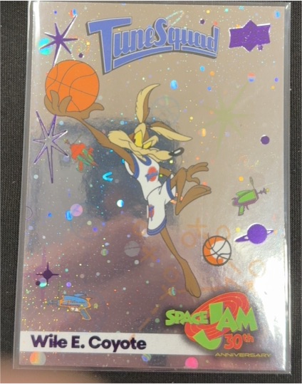 2026 Upper Deck Space Jam 30th Anniversary #2 Wile E. Coyote — front