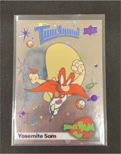 2026 Upper Deck Space Jam 30th Anniversary #5 Yosemite Sam Cosmos — front