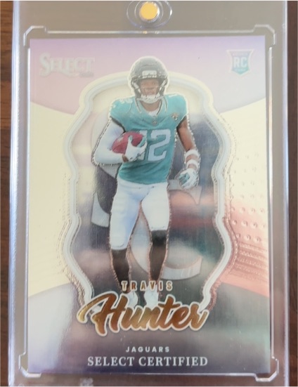 2025 Panini Select #1 Travis Hunter — front
