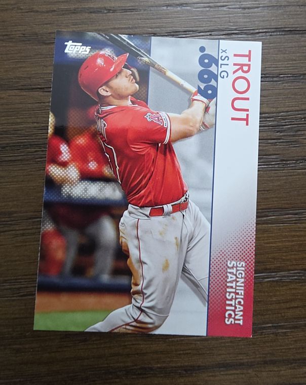2020 Topps Series 2 #SS-12 Mike Trout — front