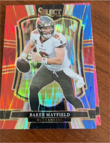 2025 Panini Select Premier Level #137 Baker Mayfield — front
