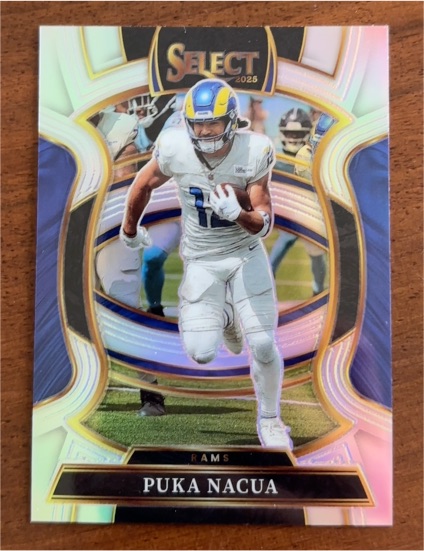 2025 Panini Select #21 Puka Nacua — front