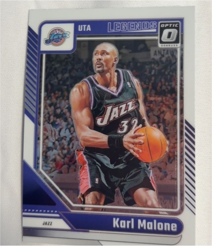 2024-25 Panini Donruss Optic #229 Karl Malone — front
