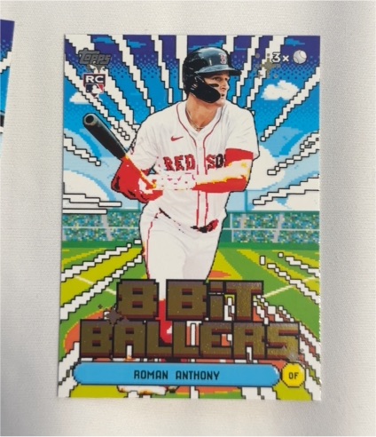 2026 Topps Celebrations 8 Bit Ballers #8B-2 Roman Anthony — front