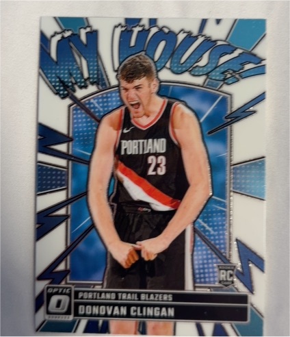 2024-25 Panini Donruss Optic #1 Donovan Clingan — front