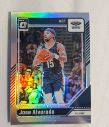 2024-25 Panini Donruss Optic #125 Jose Alvarado — front